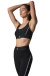 Top Airlift Suit Up Bra Black/White Alo Yoga - Importare