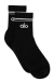 Meia Unisex Half-Crew Throwback Sock Alo Yoga na internet