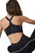Top Airlift Suit Up Bra Black/White Alo Yoga - comprar online