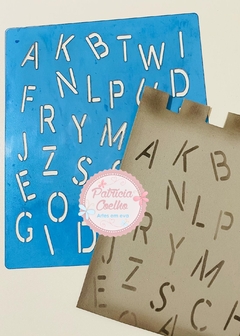 Stencil Alfabeto Magia
