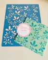 Stencil Ramo com Flor