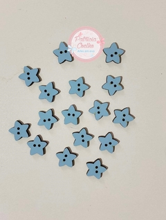 Botão estrela 2cm