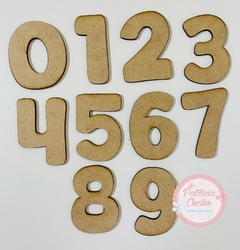 Moldes Alfabeto e Números Magia (7cm) - comprar online