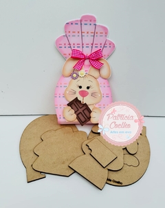 Ovo de Páscoa porta doces