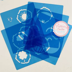 Kit Stencils Ursinhos Carinhosos - comprar online