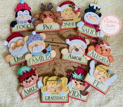 Gabaritos Pingentes de Natal