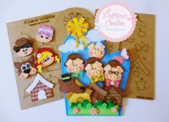 Gabaritos Moldes Luva de Histórias