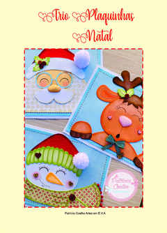 Apostila Trio Plaquinhas Natal