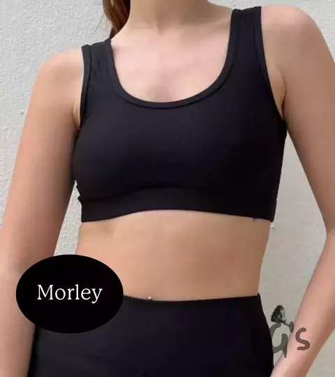 Top BG Morley - Negro - comprar online