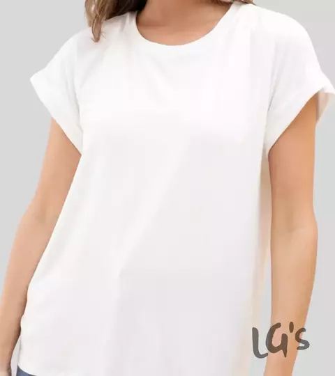 Remera City Manga Doblada