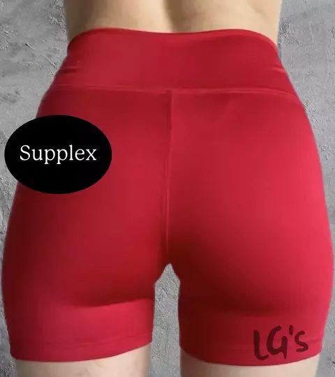 Calza Corta Basic Rojo - comprar online