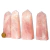 Ponta Quartzo Rosa Pedra Natural 10 a 11cm média 230g Tipo A - comprar online