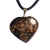 03 Pingente Coração Bronzita Pedra Natural Banhado Dourado Atacado - Distribuidora CristaisdeCurvelo