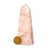 Ponta Quartzo Rosa Pedra Natural 9 a 10cm Média 160g Tipo B - online store