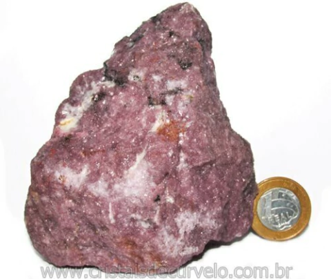 Lepidolita Mica Natural Mineral P/Colecionador Cod 111297