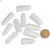 10 Mini Pontinha Quartzo Leitoso Pedra Natural Extra 25mm - loja online
