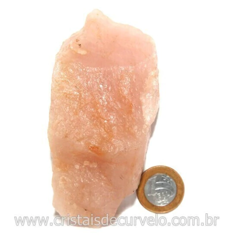 Quartzo Rosa Pedra Bruto Natural Para Colecionar Cod 129207