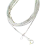 Colar Cabochão Pedra Lua Opalina Prata 950 Garra on internet