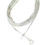 Colar Pedrinha Bi Color Rolada Montagem Prata 950 - comprar online