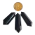 Voguel Biterminado Obsidiana 12 Faces 30 a 40mm Tipo A - loja online