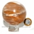 Esfera Pedra Aragonita Raio Laranja Natural Bola Manual Cod 130698