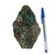 01 Malaquita Pedra Bruto Natural 700 a 800g 12 a 16cm Tipo B