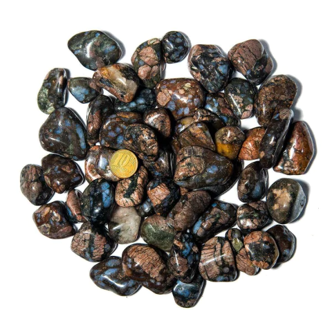 1 kg Riolita Rolado Pedra Vulcânica M 20 a 35mm Tipo B