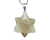 03 Pingente Merkabah Feldspato Branco Pino Prateado Atacado - comprar online