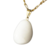 Colar Pedrinha Quartzo Leitoso Rolado Pino Dourado - buy online