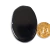 Espelho Obsidiana Negra Disco Pedra Chapa Natural 30 a 40mm
