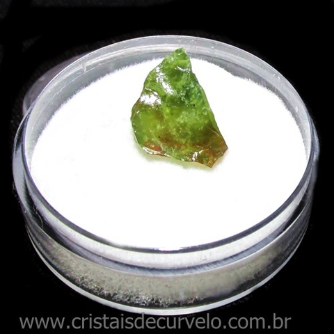 Opala Verde Pedra Genuina Para Coleçao no Estojo Cod 115867