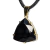 Colar Trillion Obsidiana Negra Garra Dourado - comprar online