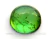 Gema Turmalina Verde Lisa Pedra Natural 1.7ct 7mm Reff TV4916