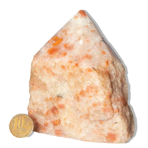 01 Pedra Do Sol Pé e Bico Polido Natural 600 a 700g Tipo B