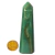 01 Ponta Aventurina Verde Natural 50 a 100g 7 a 8cm Classe A - Distribuidora CristaisdeCurvelo