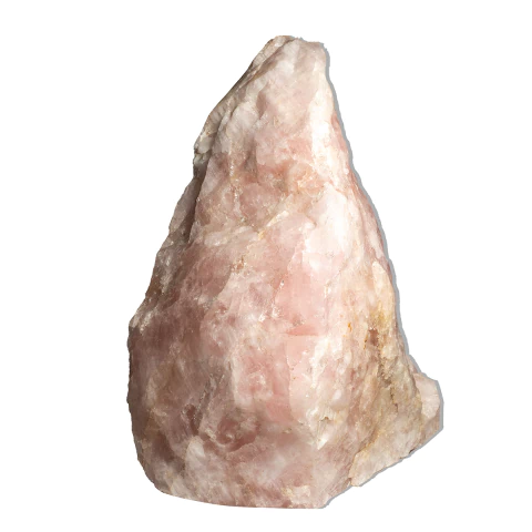 Cristal Rosa Pedra Pé Serrado Natural 172Kg 70cm Classe B