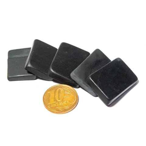 20 Pastilhas Shungite P/Celular Protege Da Radiação eletromagnética