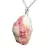 Colar Pedrinha Turmalina Rosa Rolada Montagem na Prata 950 - comprar online