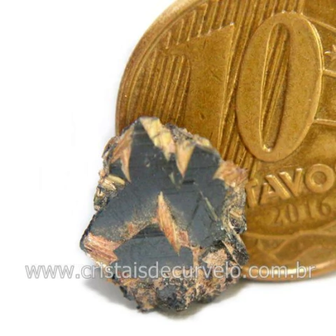 Rutilo na Matriz de Hematita Aglomerado Natural Cod 132435