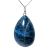 Colar Gota Pedra Sodalita Azul Castoação Montagem Prata 950 - comprar online