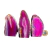 01 Geodo de Ágata Rosa 350 a 400g 7 a 12cm Classe B - loja online