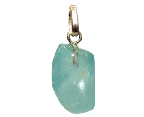 Colar Pedrinha Topázio Azul Natural Montagem Prata 950