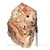 Ponta Turmalina Preta no Feldspato Grande 27Cm Bruto Bico Polido Cod 135742