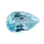 Gema Gota Topazio Azul Montagem Joias 3.9ct 12mm REFF GT1254