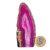 01 Geodo de Ágata Rosa 350 a 400g 7 a 12cm Classe B na internet