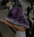 Drusa de Ametista Pedra Natural Bruta 21,2cm 1.514 kg Classe B na internet