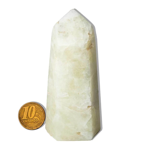 Ponta Enxofre no Quartzo Natural 80 a 90mm Média 150g Tipo B