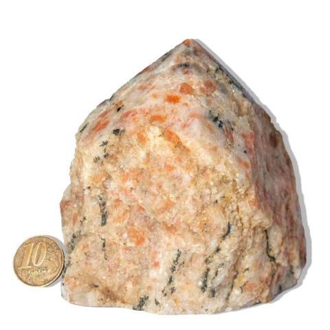 01 Pedra Do Sol Pé e Bico Polido Natural 700 a 800g Tipo B