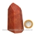 Ponta Quartzo Vermelho Natural Gerador Sextavado Cod 134836 - buy online