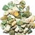 1kg Jadeita Verde Rolado Pedra Natural M 20 a 35mm Tipo A